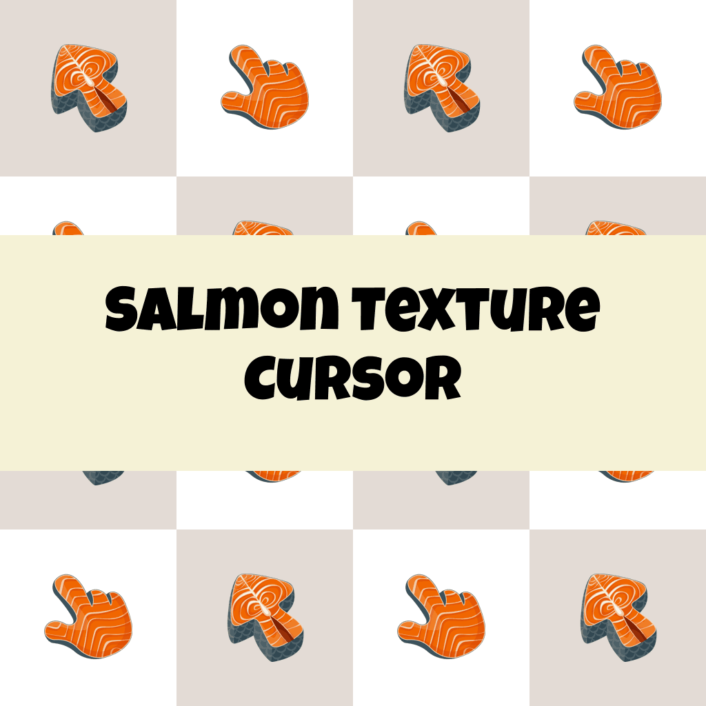 Preview Salmon Texture cursor custom cursor pack