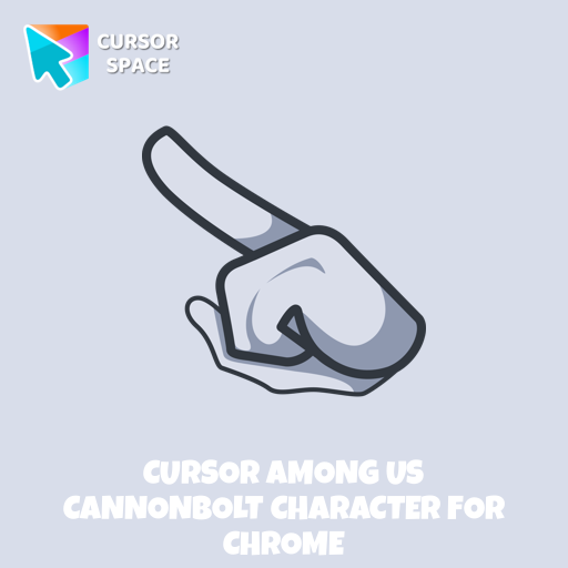 Cursor Among Us Cannonbolt Character For Chrome